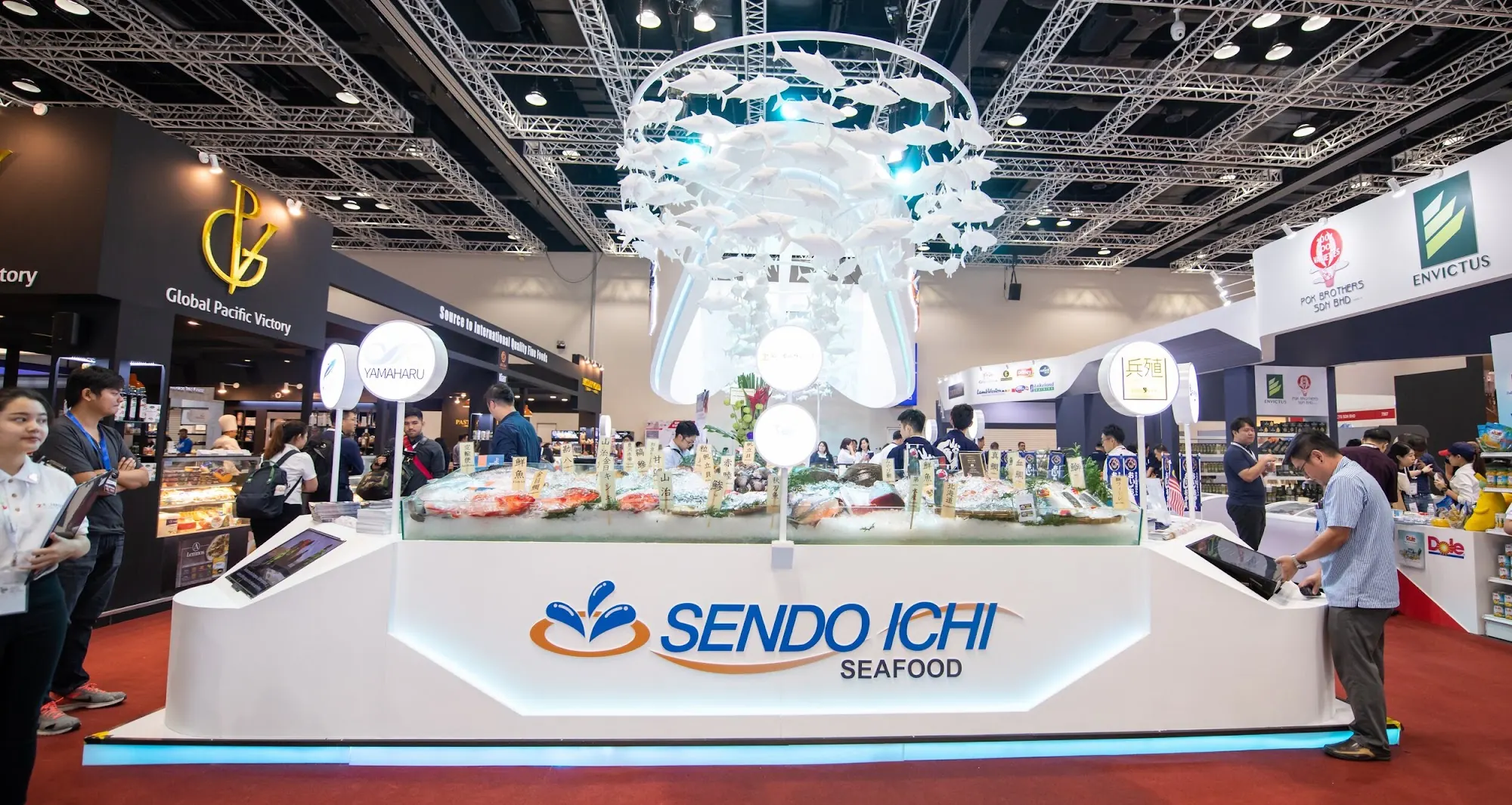 Sendo Ichi exhibition booth